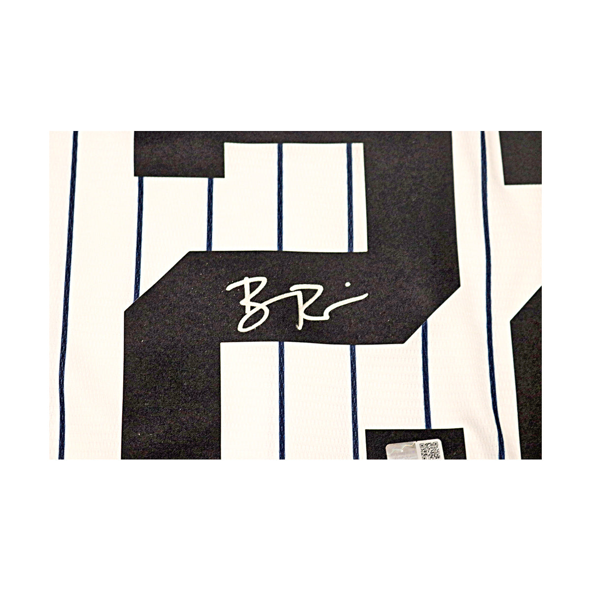 Ben Rice New York Yankees Signed Nike Pinstripe Replica Jersey-Powers Sports Memorabilia