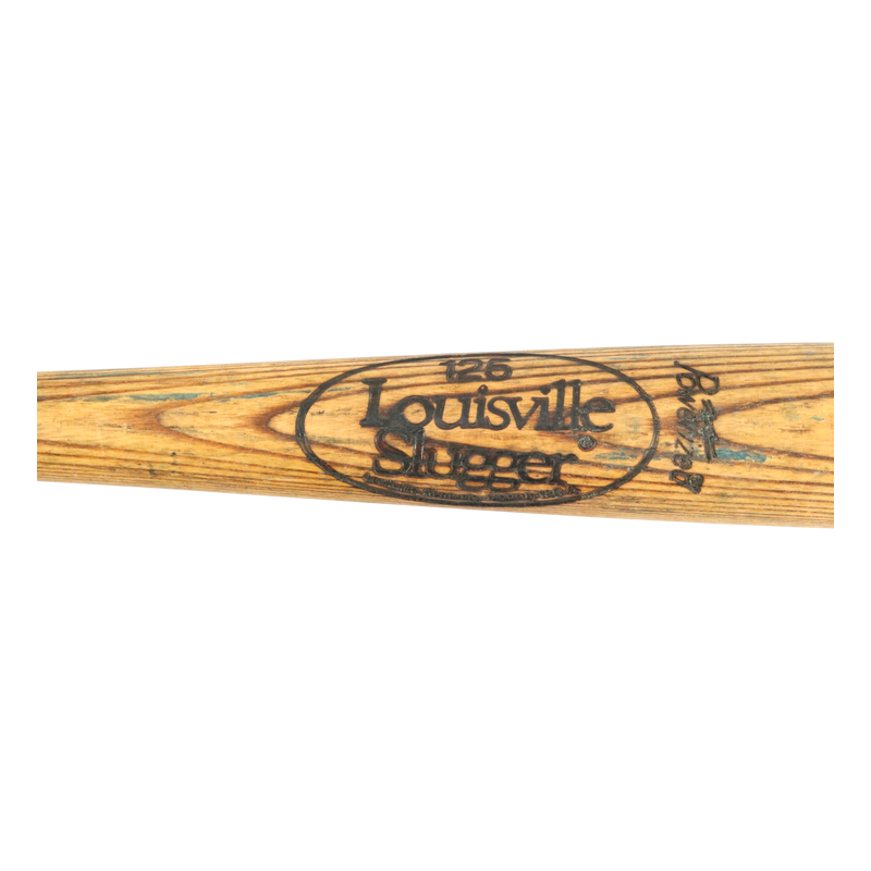 Willie Randolph New York Yankees Signed Inscribed Game Used LS K44 Ash Bat-Powers Sports Memorabilia