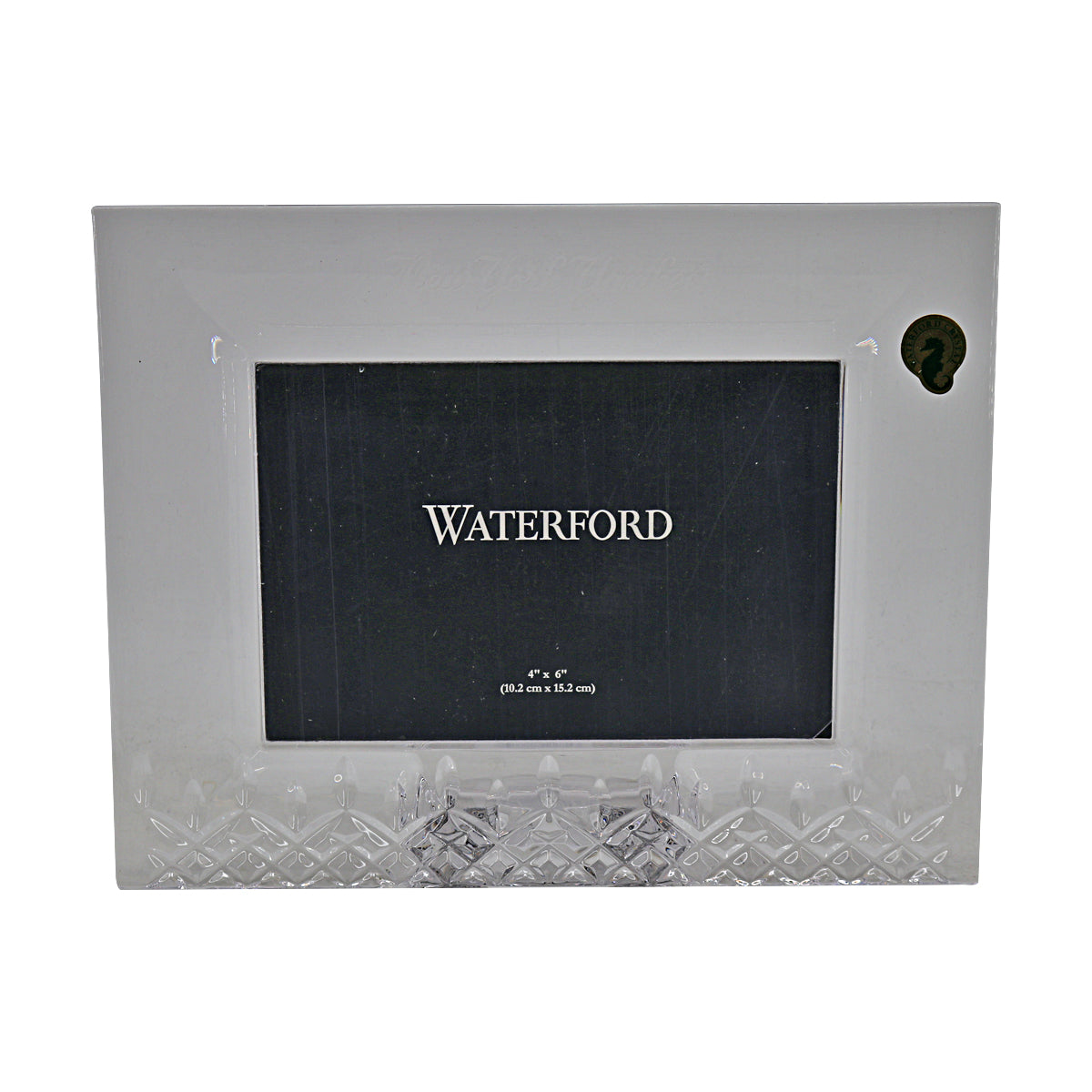 New York Yankees Waterford Lismore Lead Crystal 4x6 Picture Frame-Powers Sports Memorabilia