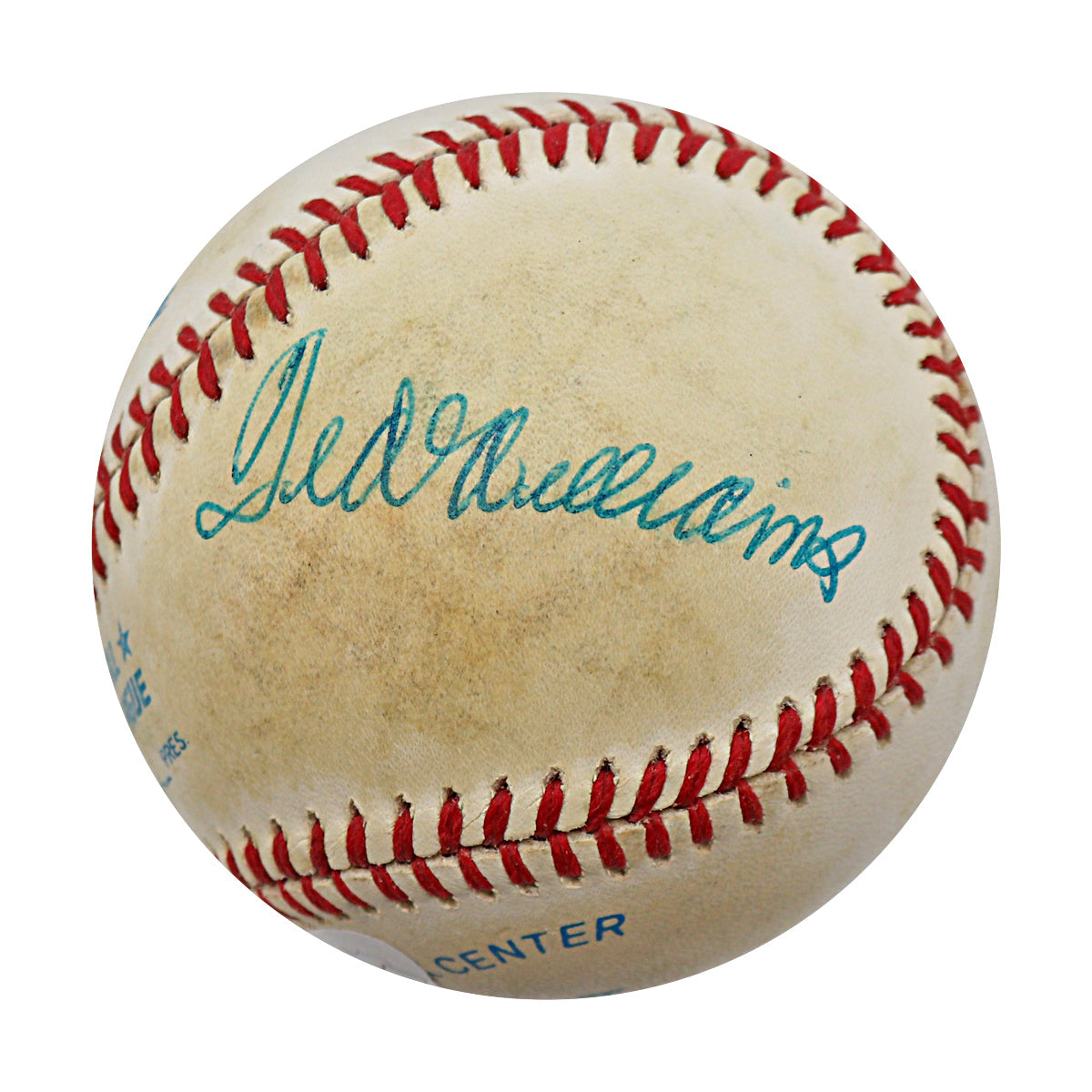 Mantle Williams Musial Signed Rawlings OAL Baseball (JSA LOA)-Powers Sports Memorabilia
