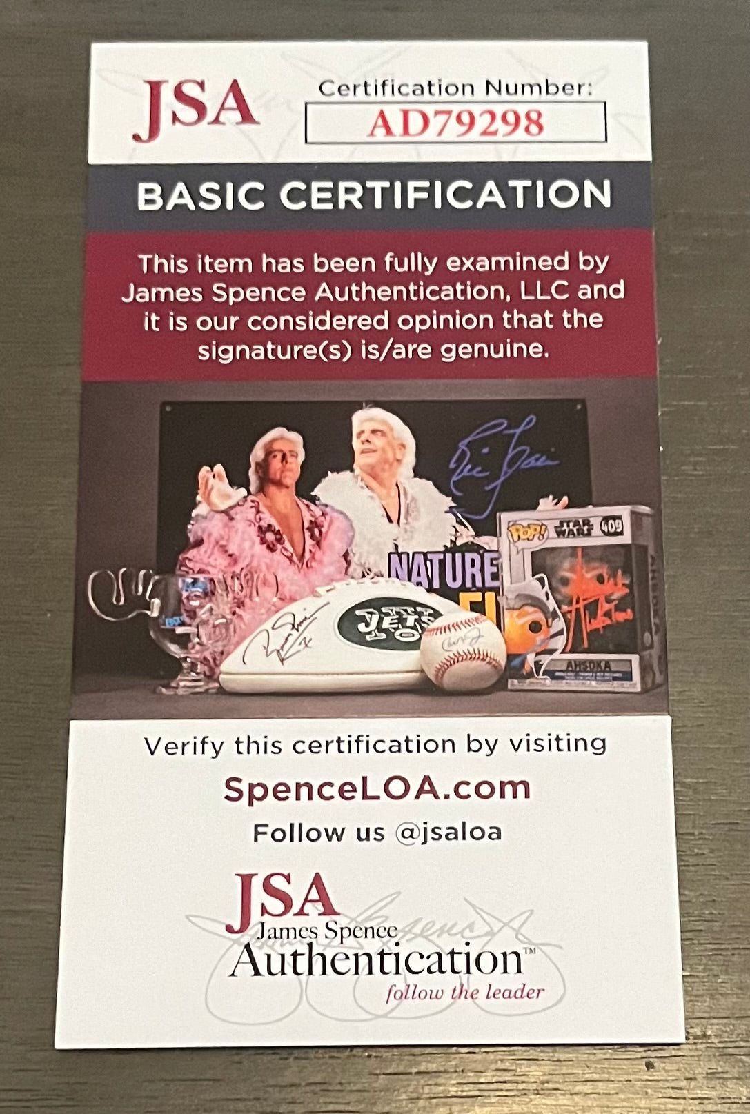 Early "Gus" Wynn Autographed Hall of Fame HOF Signed Baseball Postcard JSA COA-Powers Sports Memorabilia