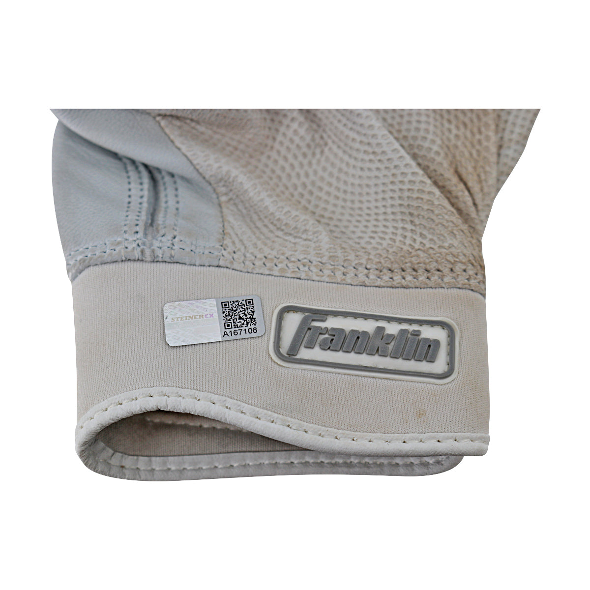 Ben Rice New York Yankees Signed Inscribed "2025 Game Used" Franklin Batting Gloves-Powers Sports Memorabilia