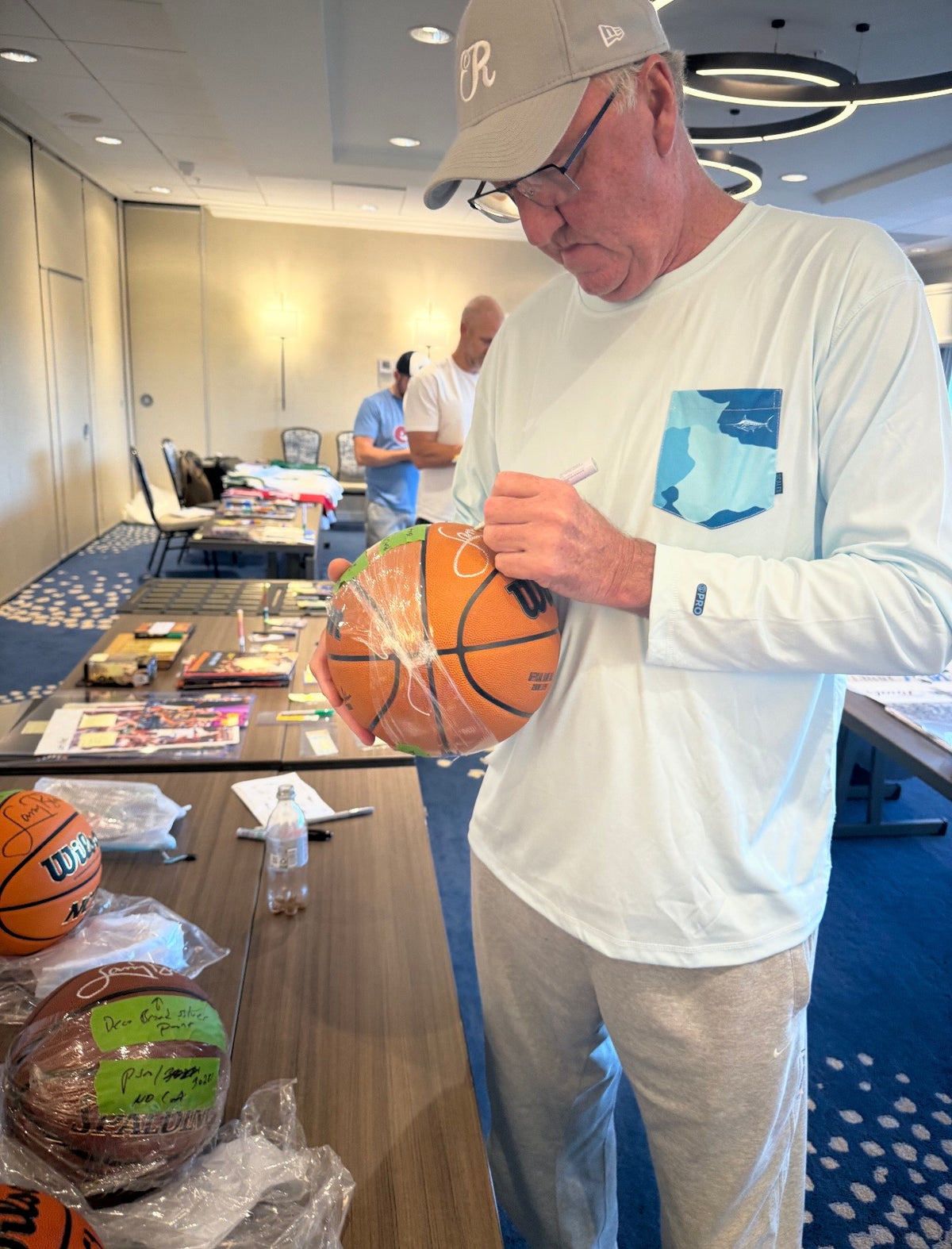 Larry Bird Autograph Signing - Basketball