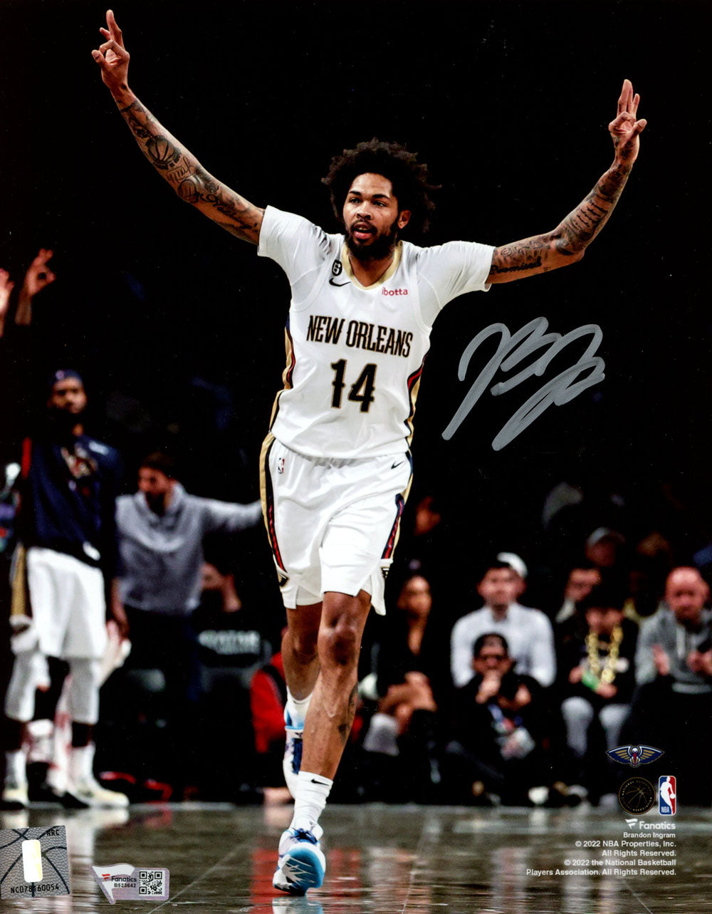 Brandon Ingram New Orleans Pelicans Signed 8x10 Photo - Fanatics-Powers Sports Memorabilia
