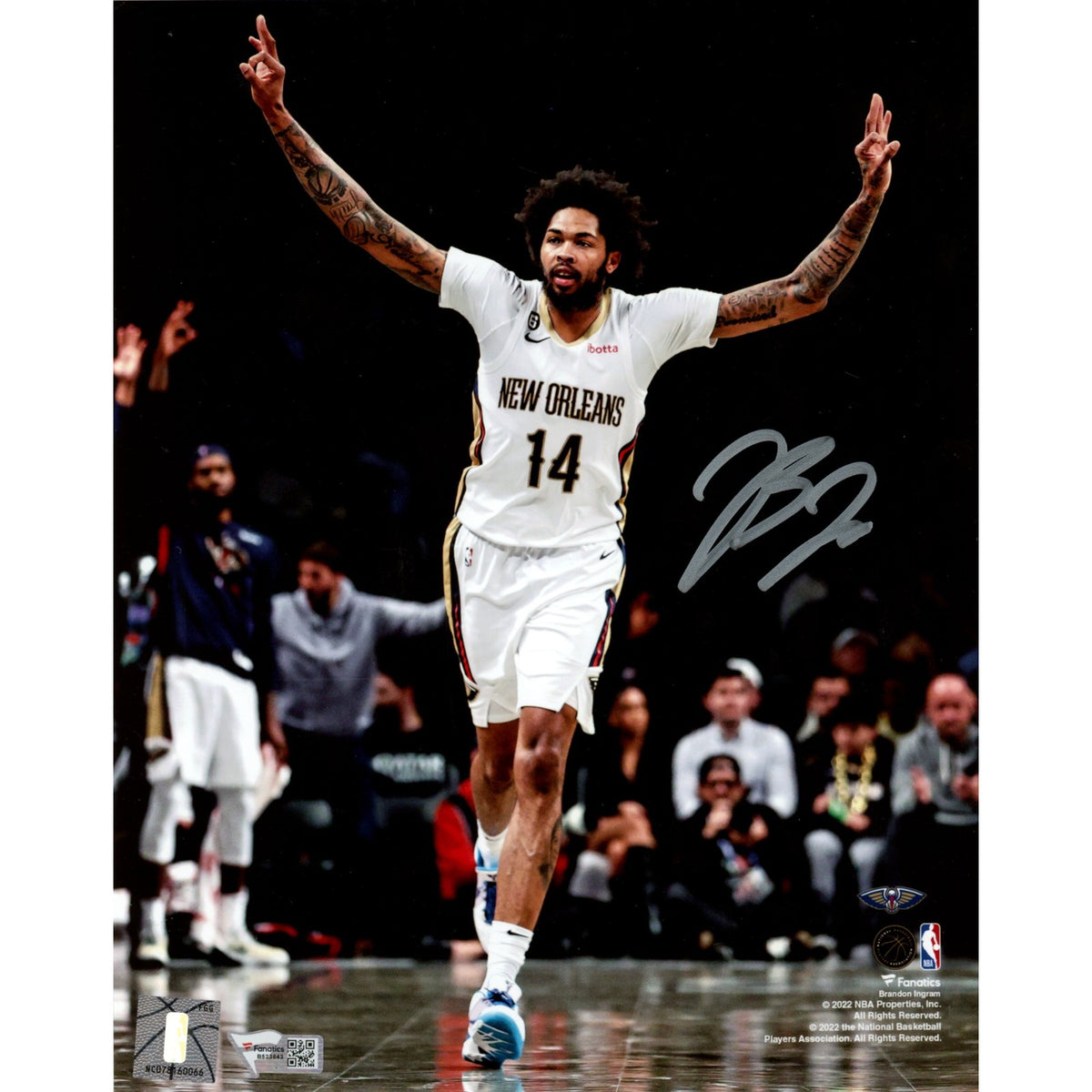 Brandon Ingram New Orleans Pelicans Signed 8x10 Photo - FAN-Powers Sports Memorabilia
