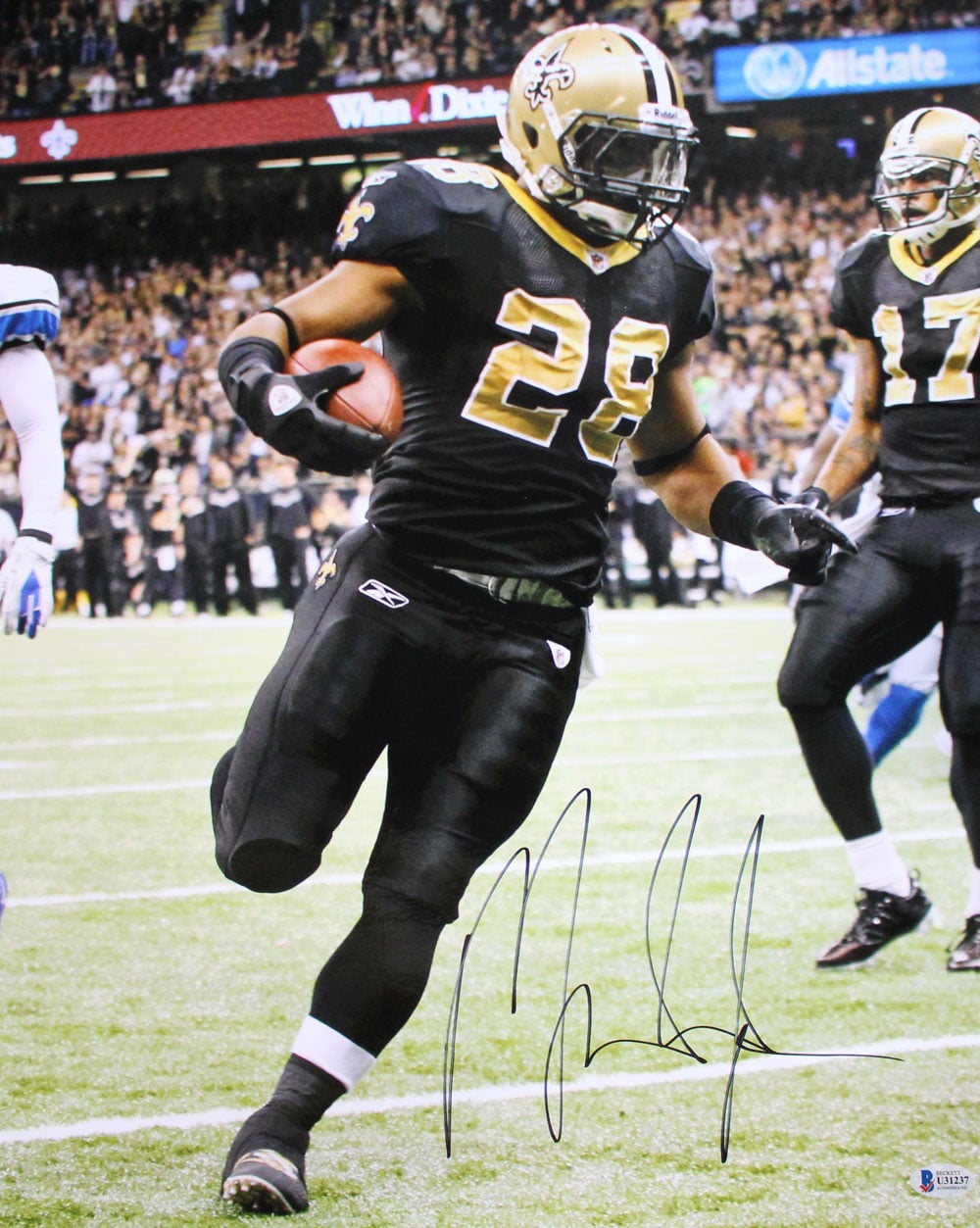 Mark Ingram New Orleans Saints Signed 16x20 Photo BAS-Powers Sports Memorabilia