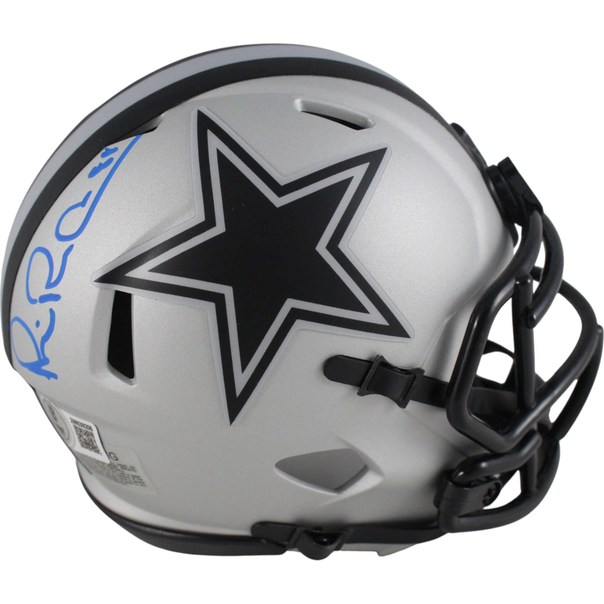 Michael Irvin Signed Dallas Cowboys Rave Mini Helmet – Beckett Authenticated-Powers Sports Memorabilia
