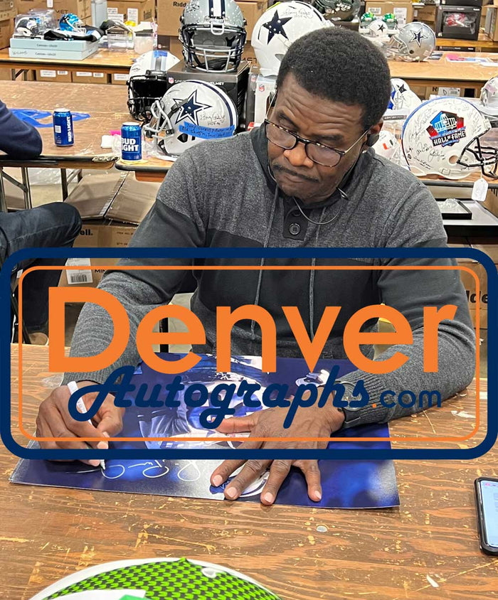 Michael Irvin Signed Dallas Cowboys 16x20 Photo – Beckett Authenticated