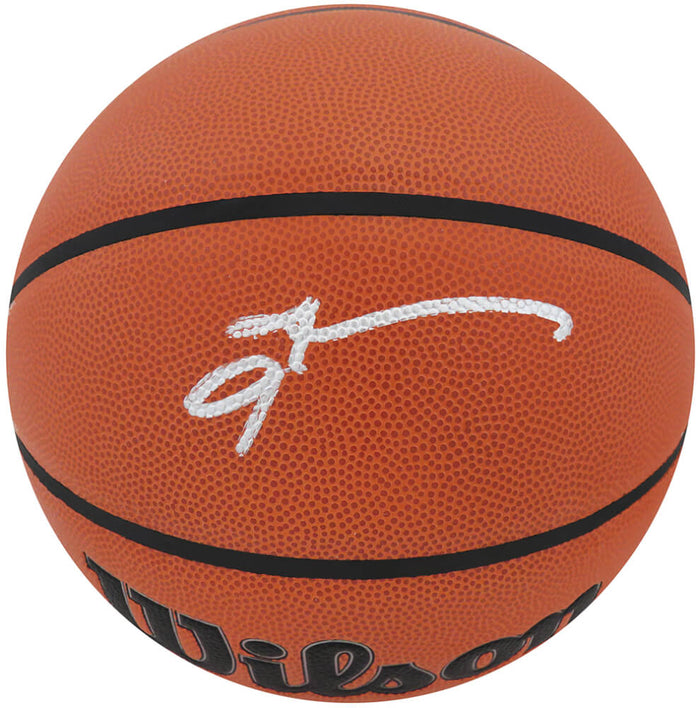 Allen Iverson Autographed Wilson NBA Indoor/Outdoor Basketball-Powers Sports Memorabilia