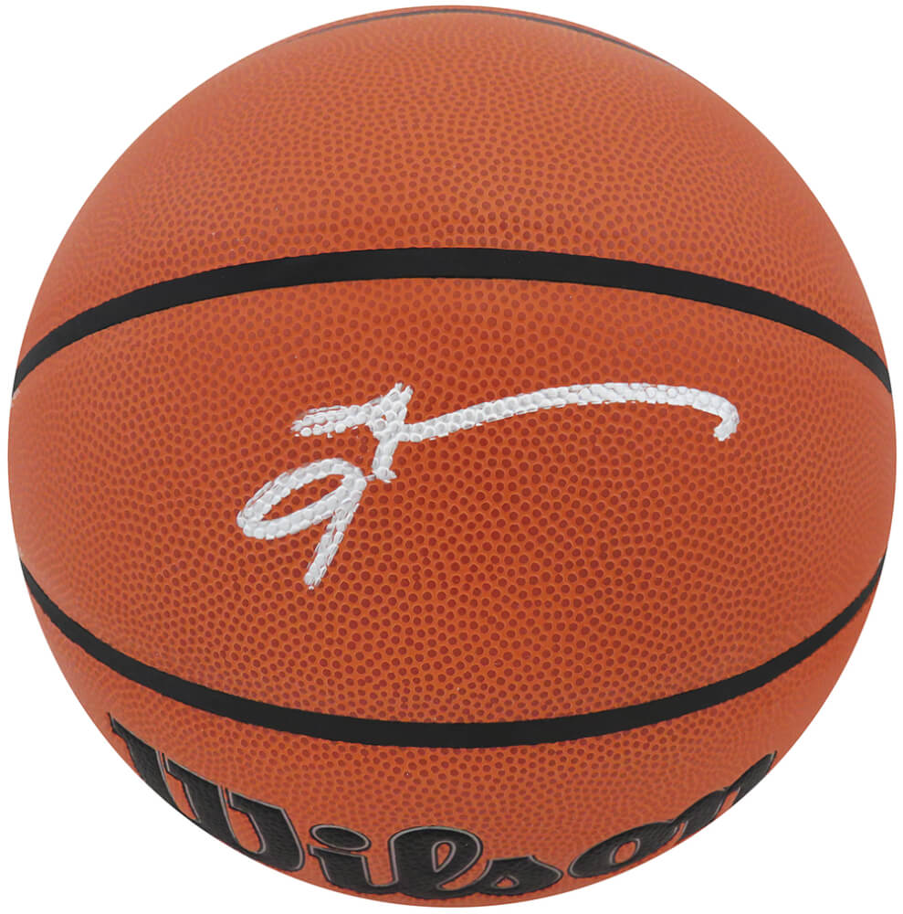 Allen Iverson Autographed Wilson NBA Indoor/Outdoor Basketball-Powers Sports Memorabilia
