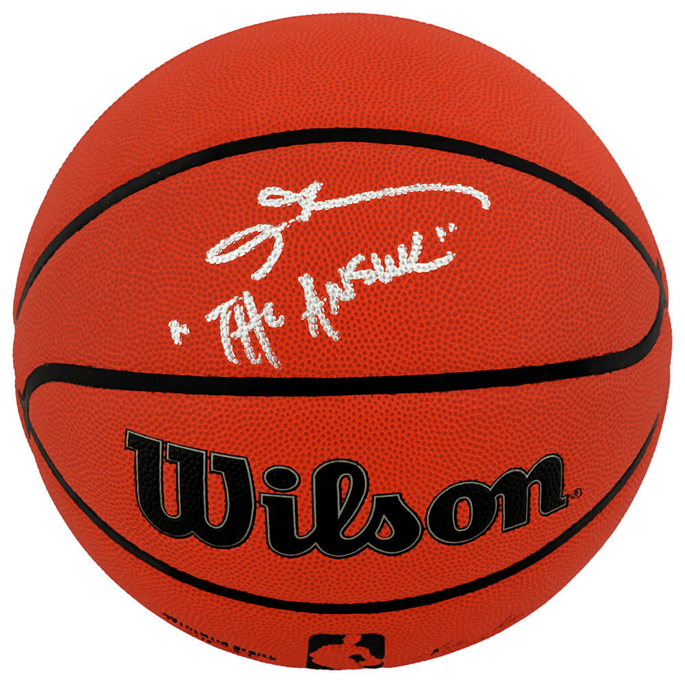 Allen Iverson Autographed Wilson Indoor/Outdoor NBA Basketball with The Answer-Powers Sports Memorabilia