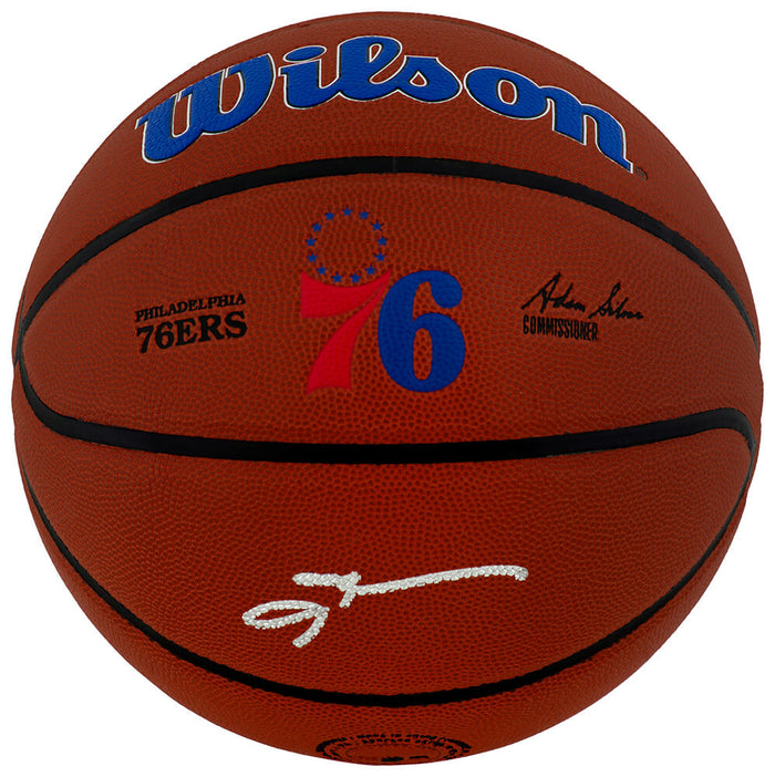 Allen Iverson Autographed Philadelphia 76ers Wilson Alliance NBA Basketball-Powers Sports Memorabilia
