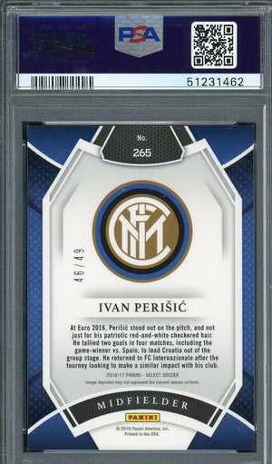 Ivan Perisic 2016 Panini Select Copper Prizm Card #265 PSA 6 /49-Powers Sports Memorabilia