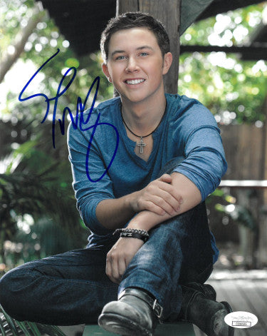 Scotty McCreery Autographed Country Music/American Idol 8x10 Photo- JSA Hologram #CC08525-Powers Sports Memorabilia
