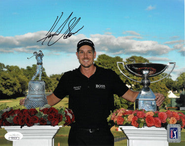 Henrik Stenson Autographed PGA 8x10 Photo (2013 Fed Ex Cup Champion)- JSA Hologram #CC09114-Powers Sports Memorabilia