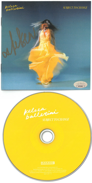 Kelsea Ballerini Autographed 2022 Subject To Change Album Cover Booklet w/ CD & Case- JSA-Powers Sports Memorabilia
