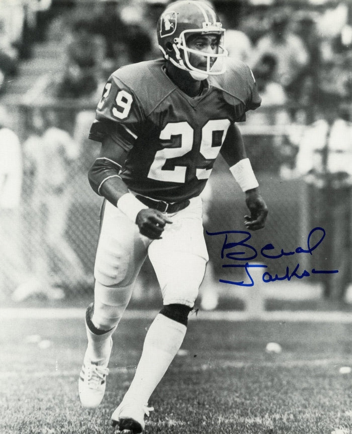 Bernard Jackson Signed Denver Broncos 8x10 Photo