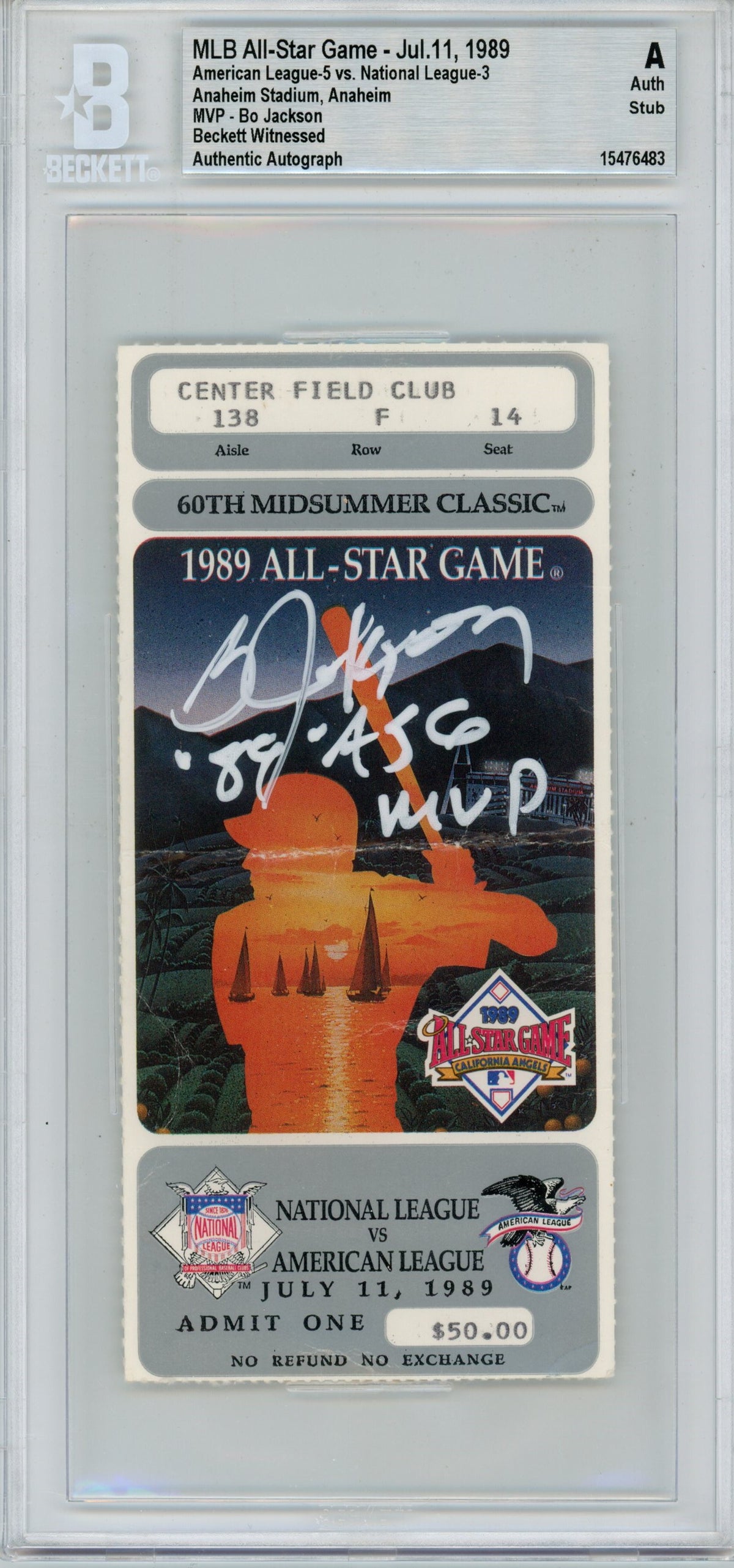 Dak Prescott Dallas Cowboys Signed Card - Ticket Stub NFL Debut Beckett Beckett - 39754-Powers Sports Memorabilia