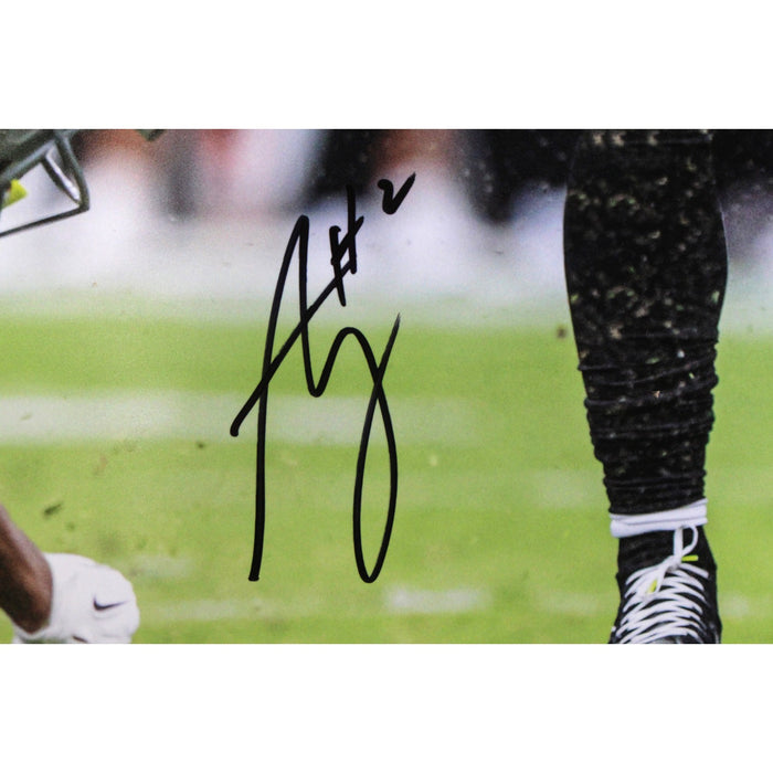 Ashton Jeanty Signed Las Vegas Raiders 16x20 Photo – Beckett Witness Authenticated