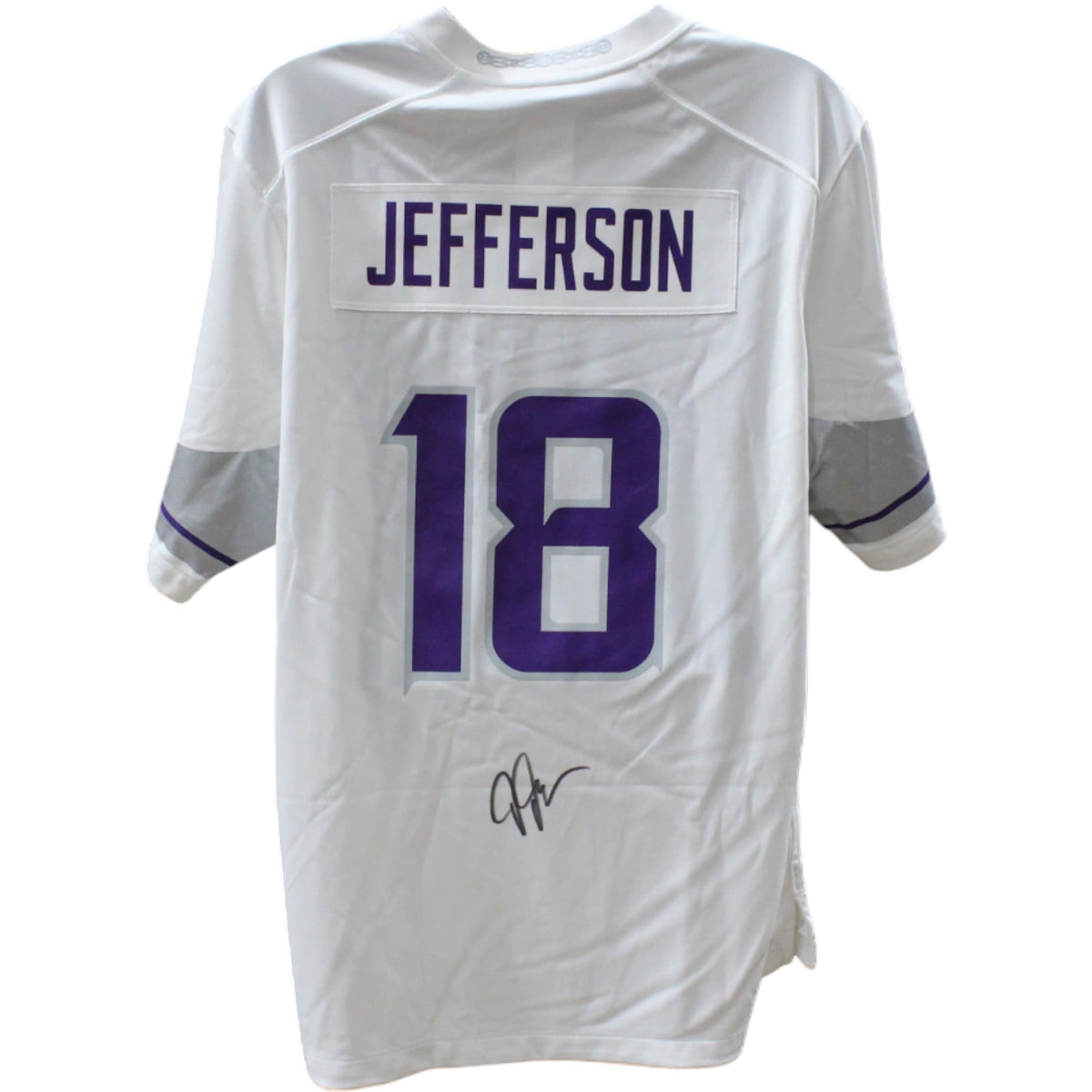 Justin Jefferson Signed Minnesota Vikings 24 Alt Nike XL Jersey – Beckett Authenticated-Powers Sports Memorabilia