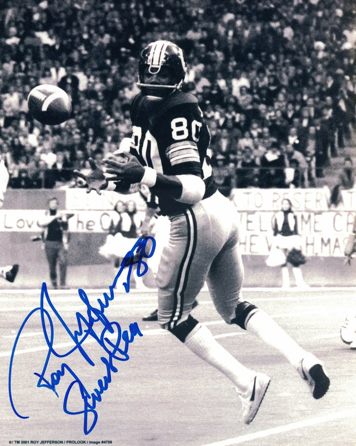 Roy Jefferson Signed Washington Redskins 8x10 Photo Sweet Pea