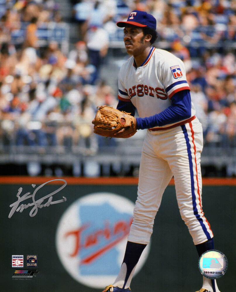 Fergie Jenkins Autographed Texas Rangers Pitching 8x10 Photo-Powers Sports Memorabilia