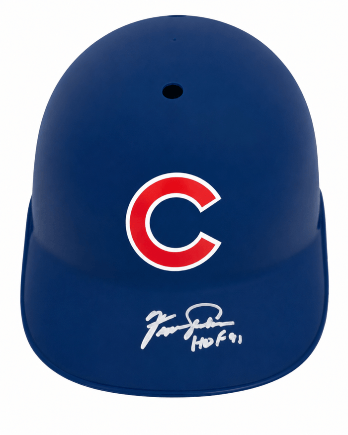 Fergie Jenkins Chicago Cubs Autographed Souvenir Replica Batting Helmet-Powers Sports Memorabilia