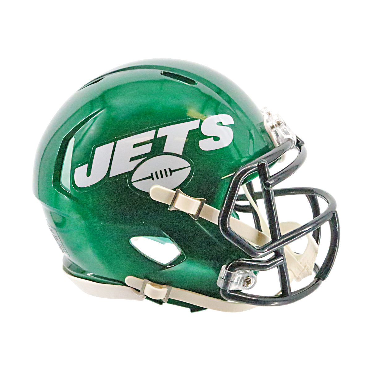 New York Jets Riddell Green Replica Speed Mini Helmet-Powers Sports Memorabilia
