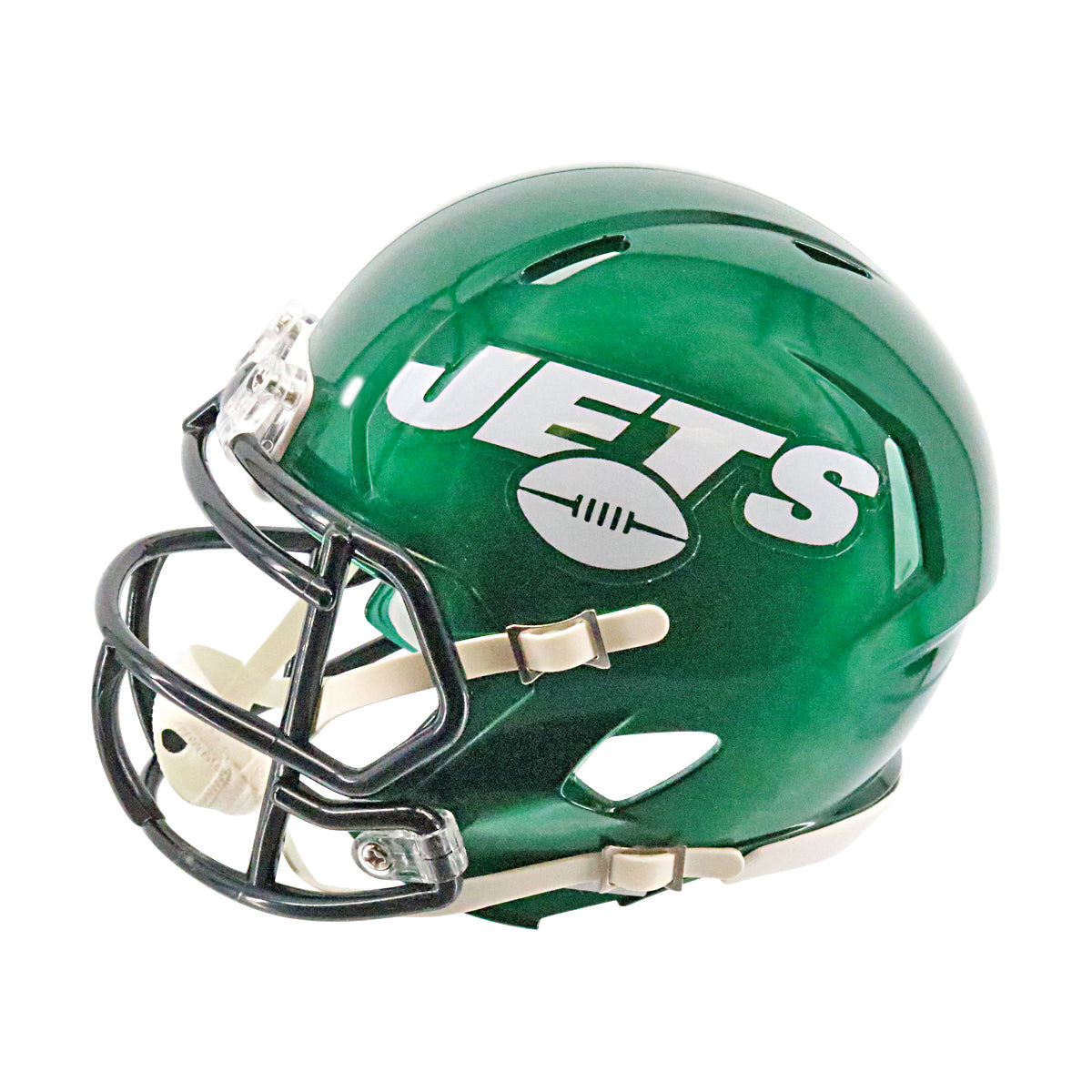 New York Jets Riddell Green Replica Speed Mini Helmet-Powers Sports Memorabilia