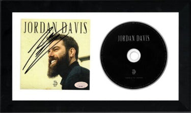 Jordan Davis Autographed 2020 Self Titled EP Cover with CD 6.5x12 Custom Framing- JSA (Country/Pop Music) - CTBL_JH34395-Powers Sports Memorabilia