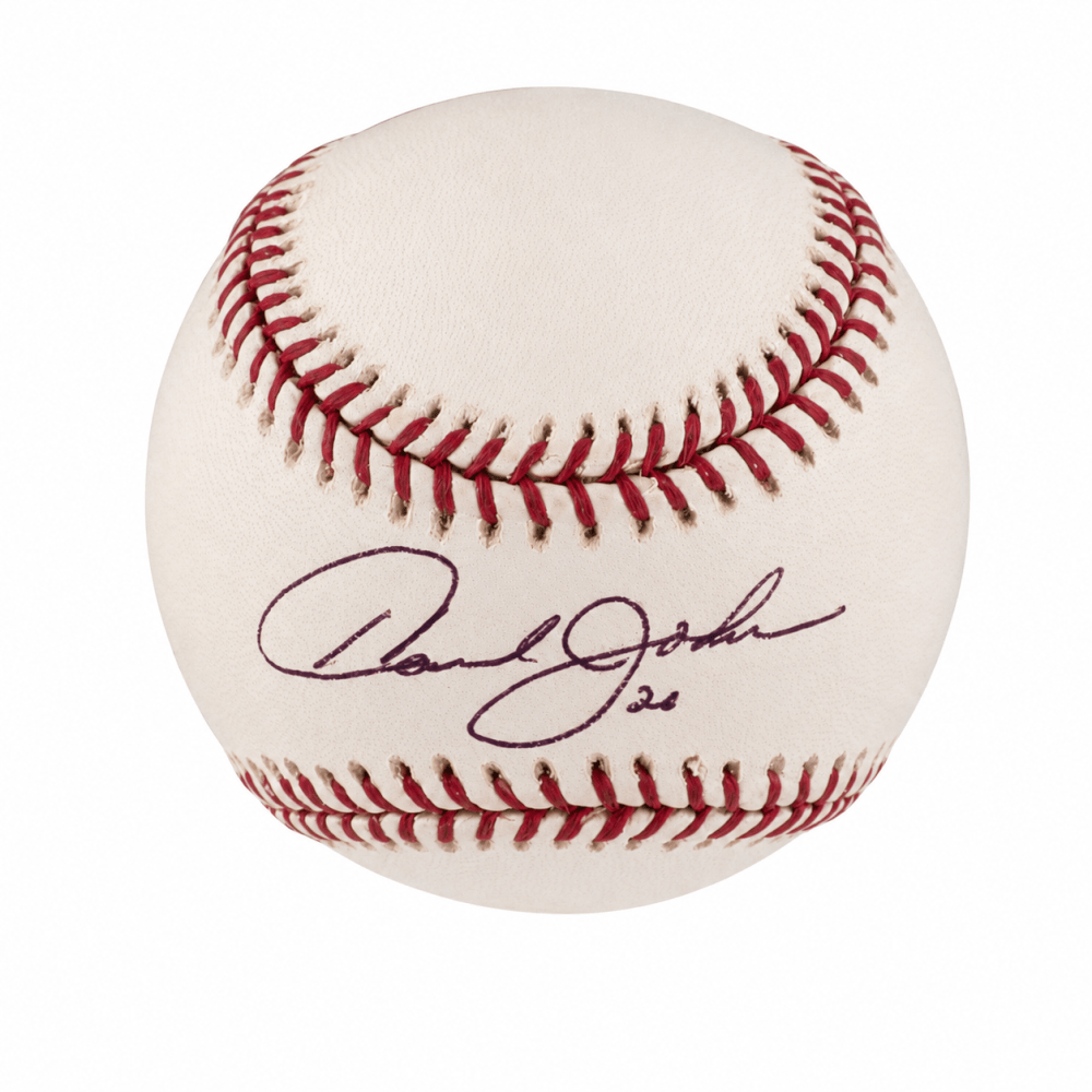 Howard Johnson Autographed Rawlings (Selig) MLB Baseball-Powers Sports Memorabilia