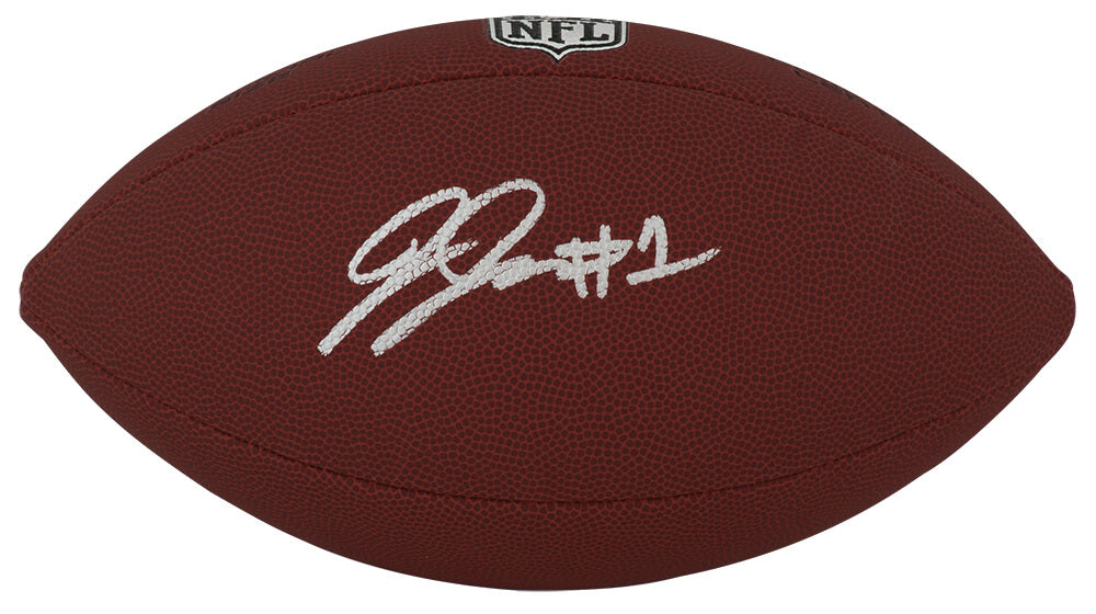Jaylon Johnson Autographed Wilson Limited Full Size NFL Football-Powers Sports Memorabilia