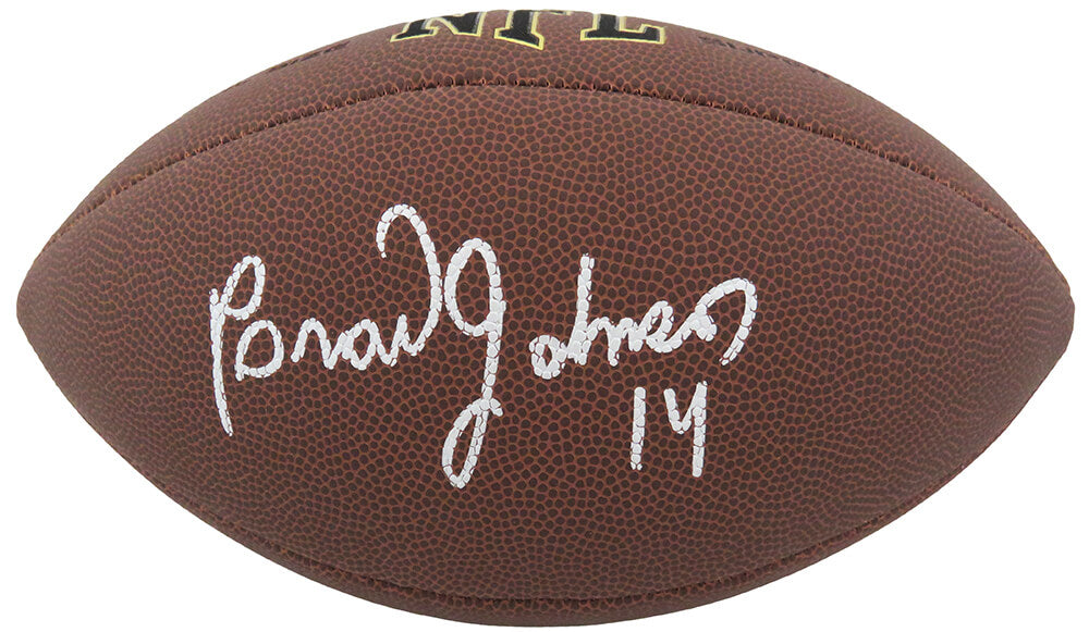 Brad Johnson Autographed Wilson Super Grip Full Size NFL Football-Powers Sports Memorabilia