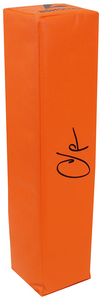 Chad Johnson Autographed Orange Endzone Football Pylon