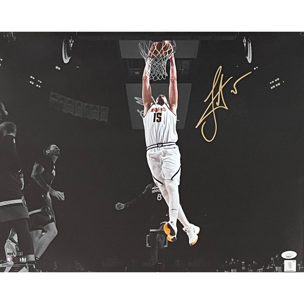 Nikola Jokic Denver Nuggets Signed 16x20 Photo-Powers Sports Memorabilia