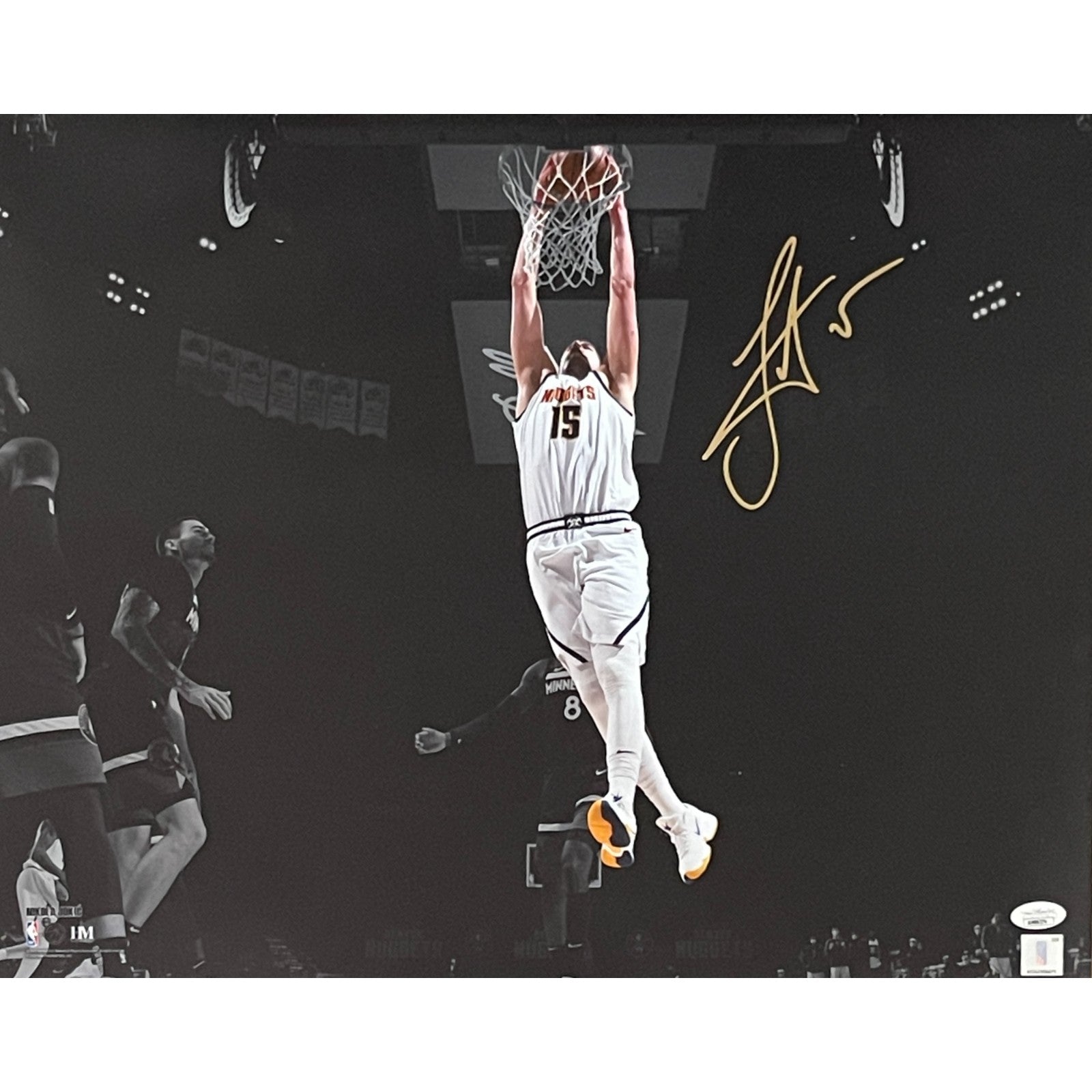 Nikola Jokic Denver Nuggets Signed 16x20 Photo-Powers Sports Memorabilia