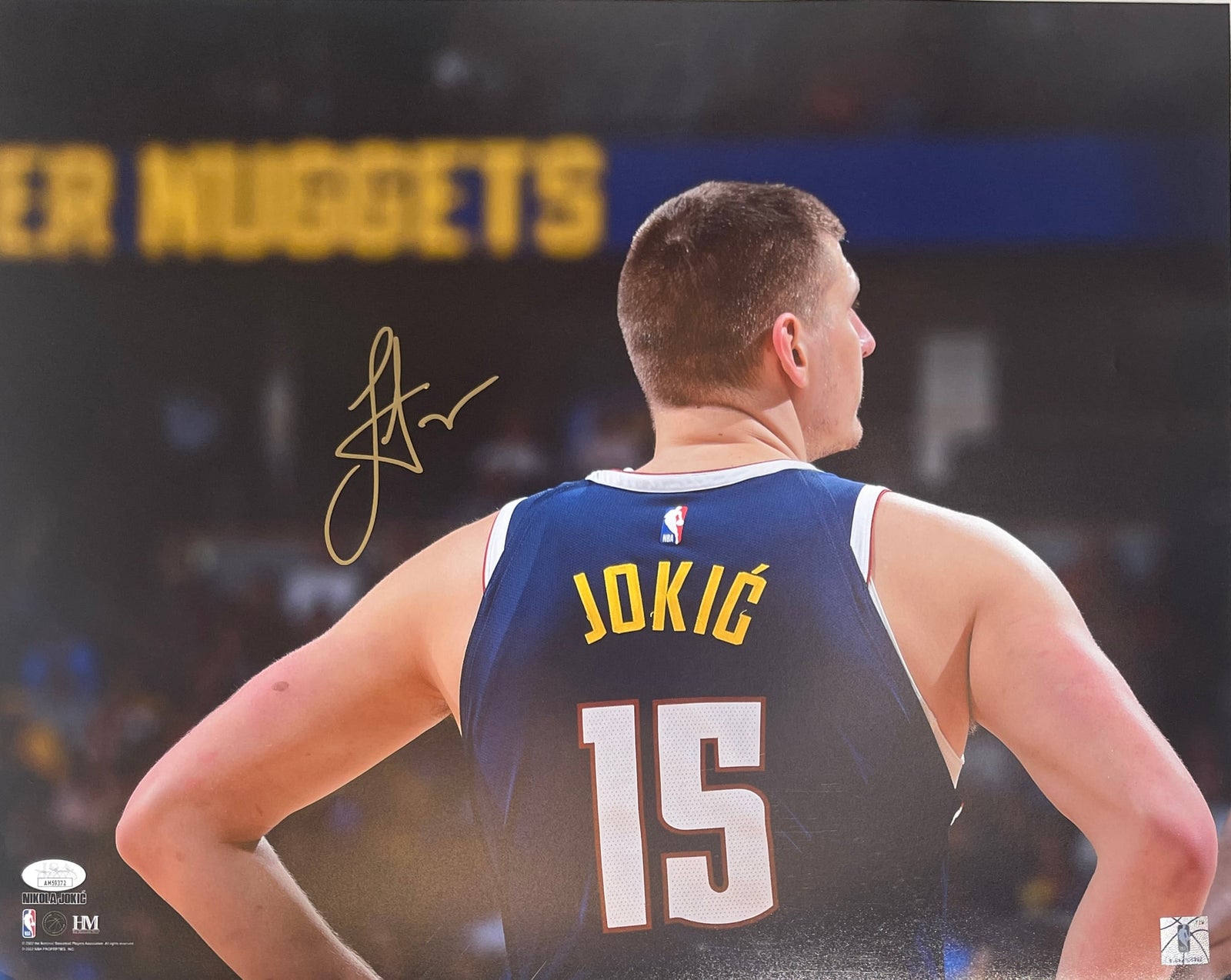 Nikola Jokic Signed Denver Nuggets 16x20 Photo – JSA Authenticated-Powers Sports Memorabilia