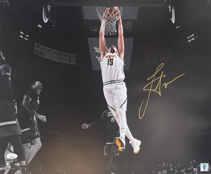 Nikola Jokic Hand-Signed Denver Nuggets 16x20 Photo – JSA Authenticated-Powers Sports Memorabilia