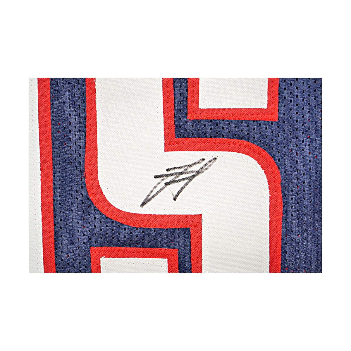Nikola Jokic Denver Nuggets Signed Navy Custom Jersey Beckett Holo Only-Powers Sports Memorabilia