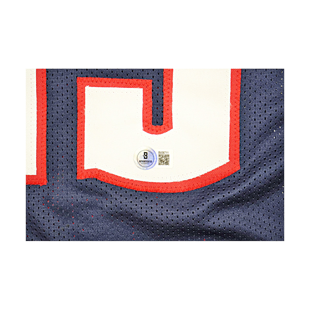 Nikola Jokic Denver Nuggets Signed Navy Custom Jersey Beckett Holo Only-Powers Sports Memorabilia