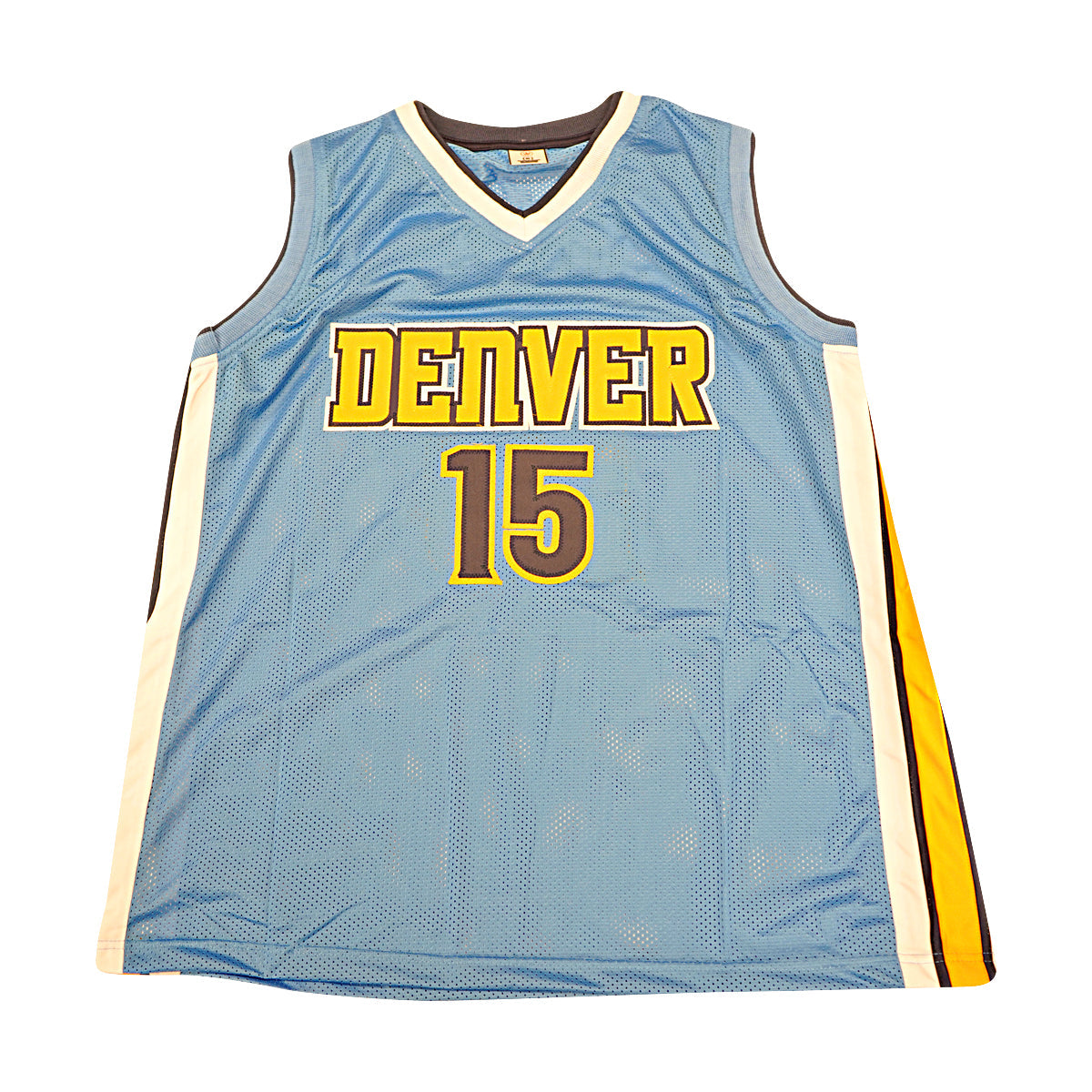 Nikola Jokic Denver Nuggets Signed Light Blue Custom Jersey JSA COA-Powers Sports Memorabilia