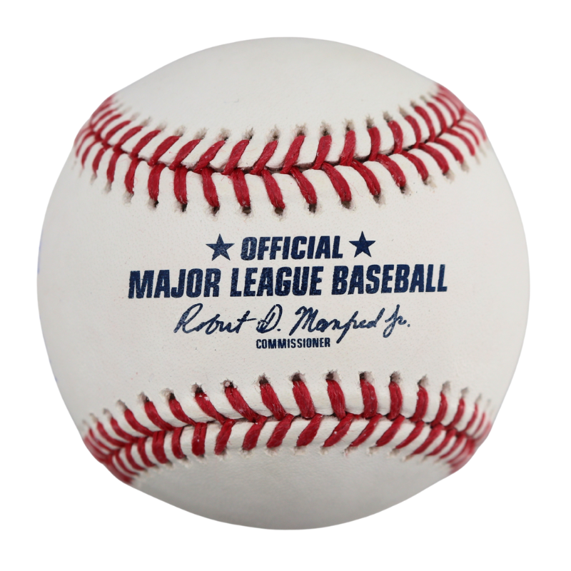 Andruw Jones Braves Yankees Signed Inscribed HOF Logo Baseball-Powers Sports Memorabilia