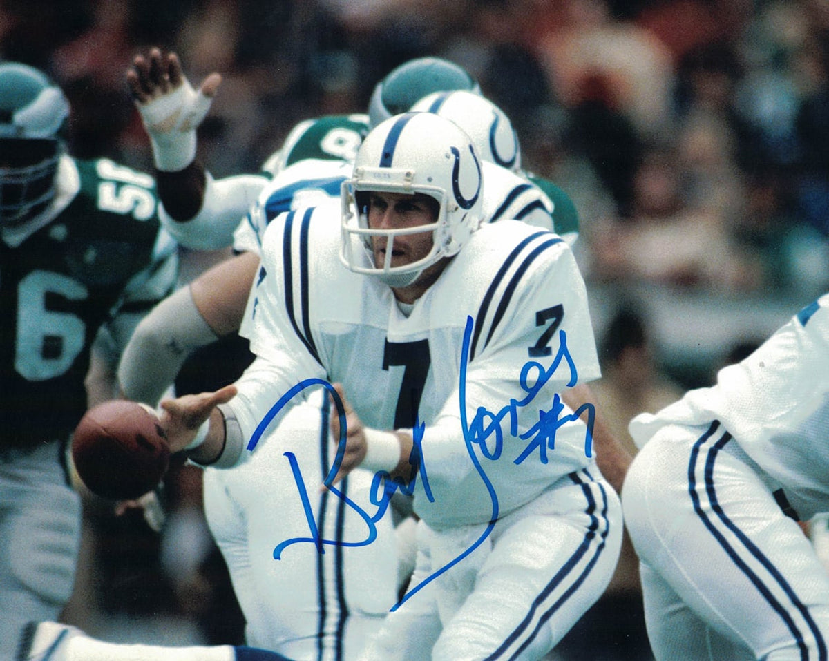 Bert Jones Baltimore Colts Signed 8x10 Photo-Powers Sports Memorabilia