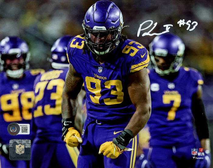 Patrick Jones Signed Minnesota Vikings 8x10 Photo – Beckett Authenticated-Powers Sports Memorabilia