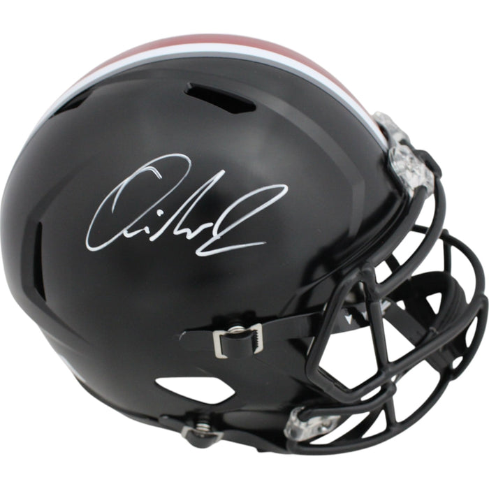Quinshon Judkins Signed Ohio State Buckeyes Black Full-Size Helmet – Beckett Authenticated-Powers Sports Memorabilia
