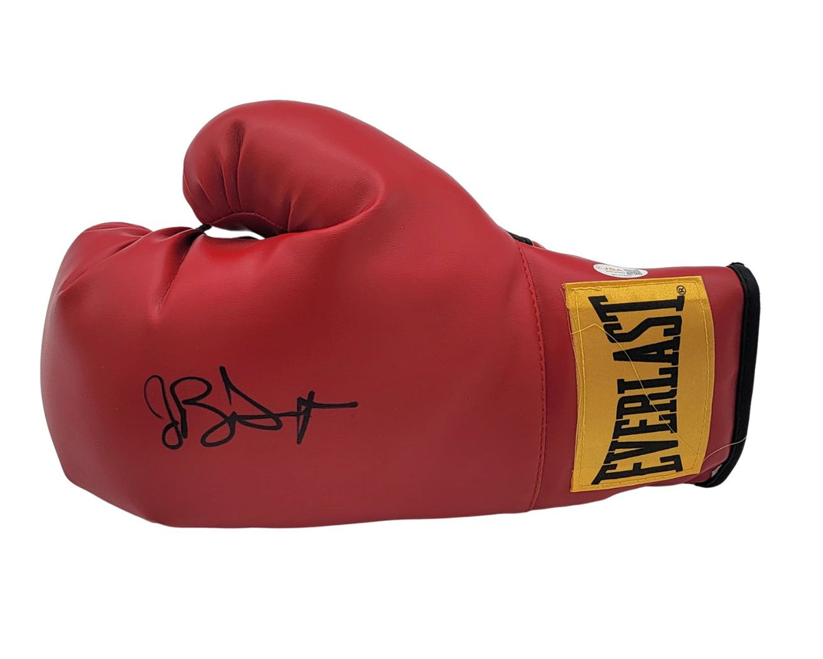 James Buster Douglas Signed Red Everlast Boxing Glove - JSA-Powers Sports Memorabilia