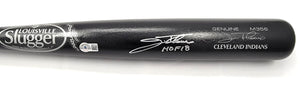 Jim Thome Autographed Louisville Slugger Game Model Bat W/HOF 18 Indians Phillies White Sox Twins Beckett Witnessed-Powers Sports Memorabilia