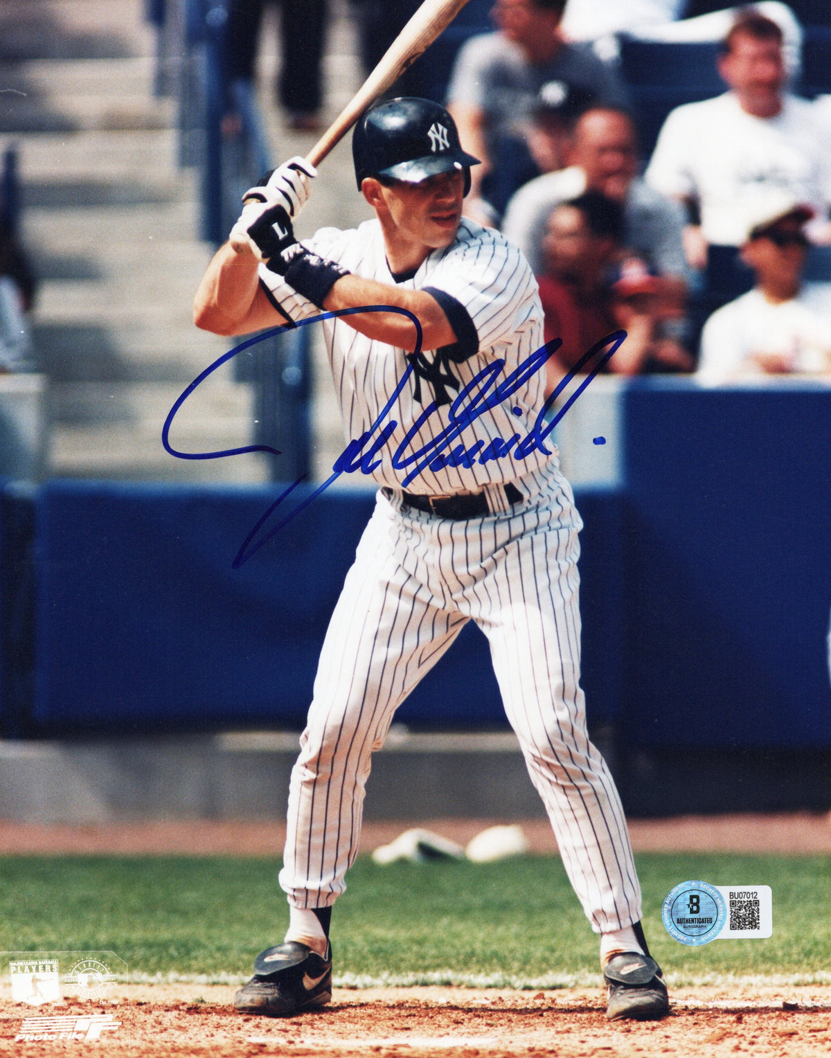 Joe Girardi Signed New York Yankees 8x10 Photo Beckett-Powers Sports Memorabilia