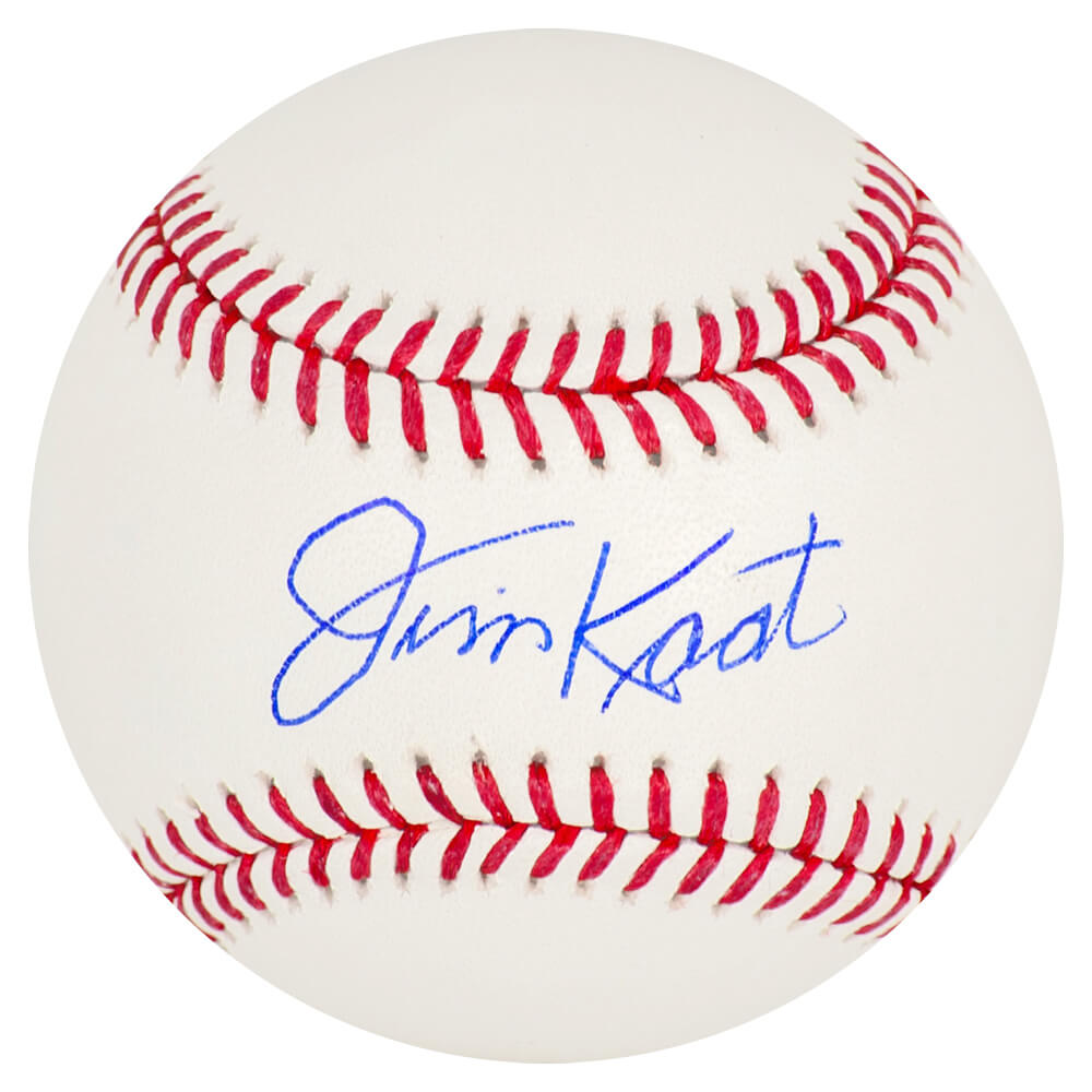 Jim Kaat Autographed Rawlings Official MLB Baseball-Powers Sports Memorabilia