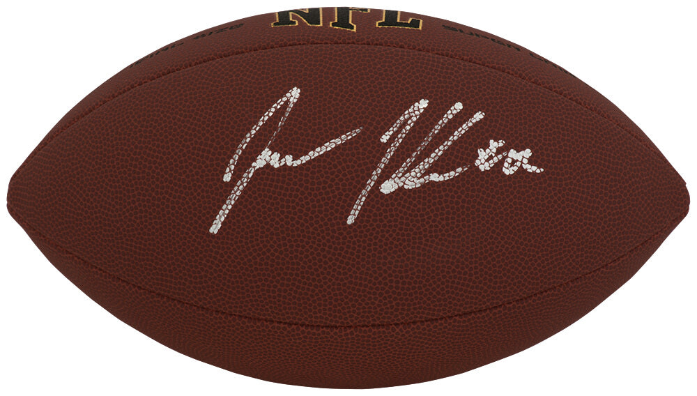 Jason Kelce Autographed Wilson Super Grip F/S NFL Football-Powers Sports Memorabilia